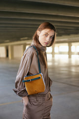 YELLOW BUM BAG BRAND DIFFERENT