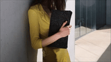 glitter handbag gif