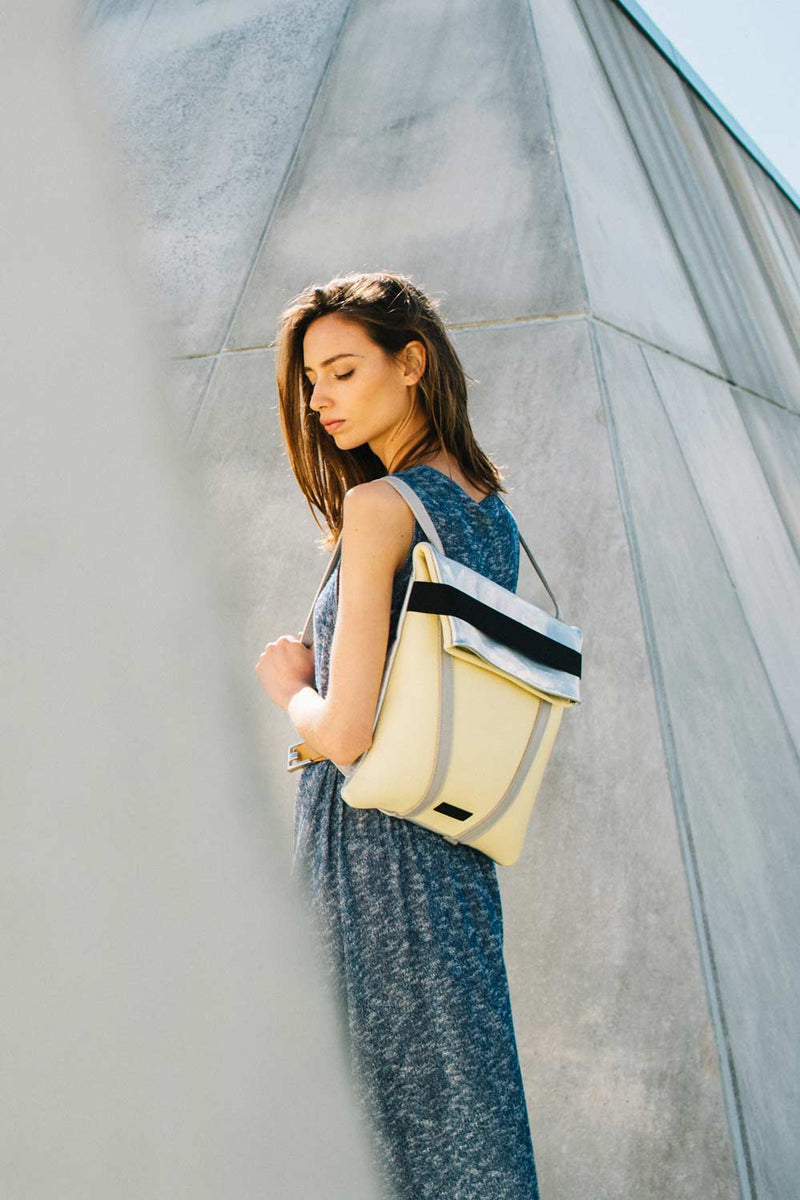women-backpack-yellow-leather