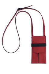    Phone-bag-red-leather-waterproof-1