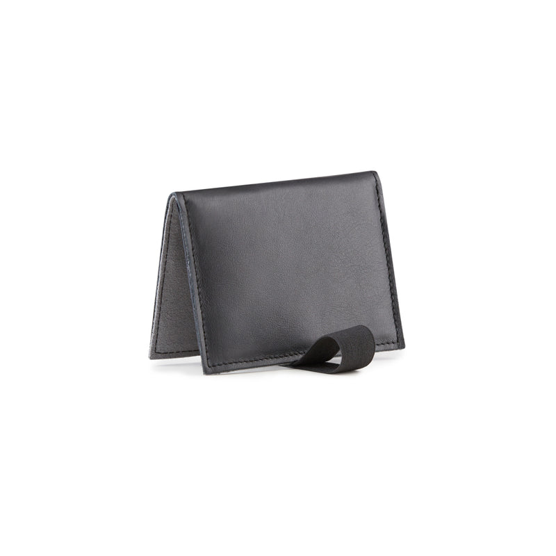 black wallet slim design card 